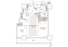 パークコート御茶ノ水ザタワー 間取り 68K TYPE