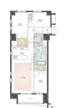 イノバス三鷹 間取り A1タイプ