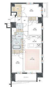 イノバス三鷹 間取り D1タイプ