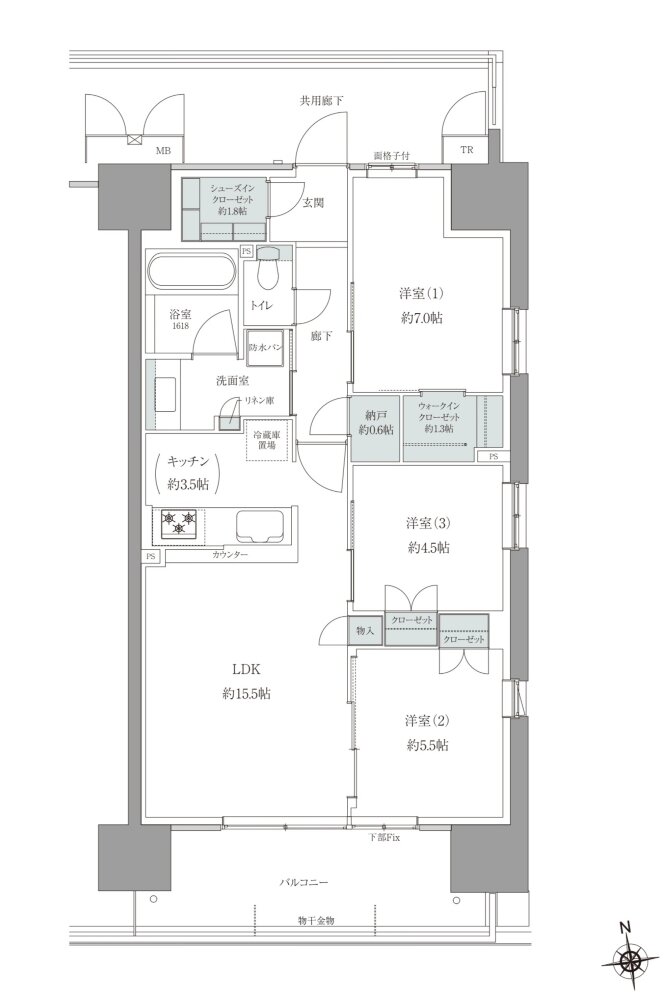 T-GRAN TOYOTA 間取り J TYPE
