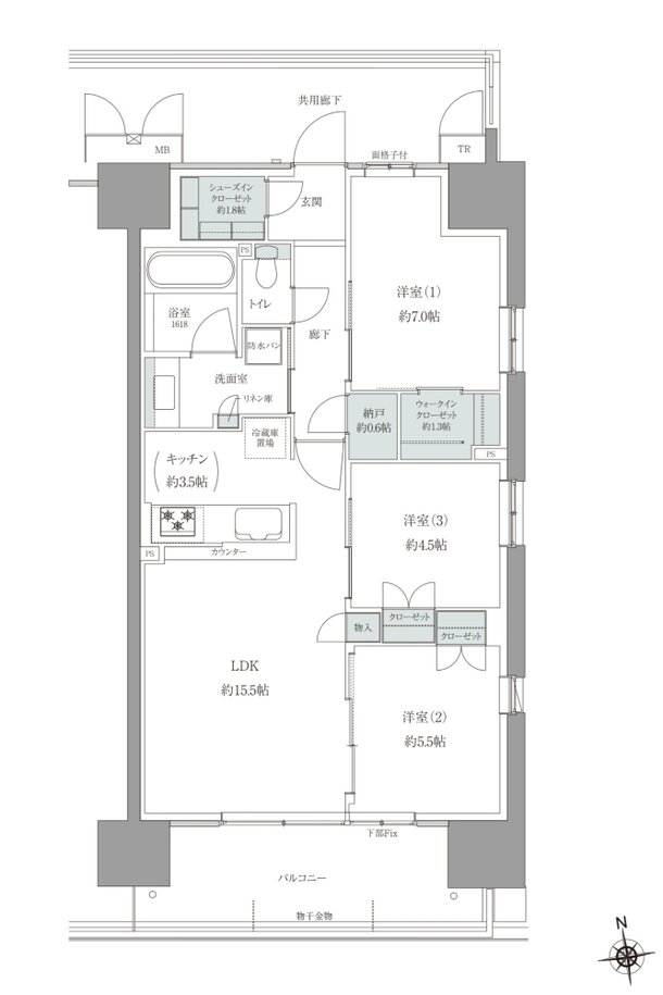 T-GRAN TOYOTA 間取り J TYPE