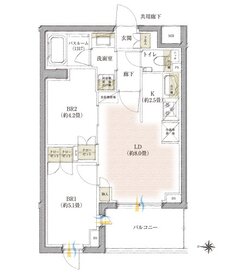 イノバス武蔵境 間取り Dタイプ