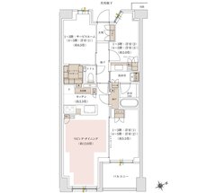 パークホームズ吉祥寺東町 間取り G2タイプ