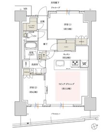 ジェイグラン シティ 淡路 間取り BG-type