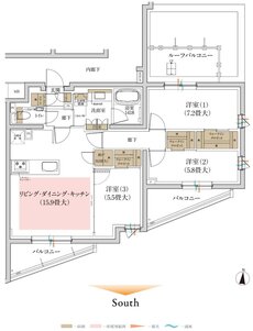 ルジェンテ新高円寺 間取り Irタイプ