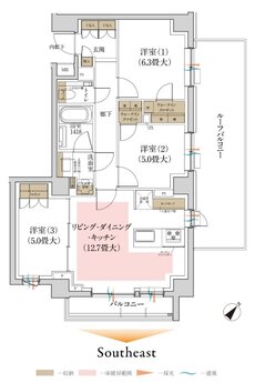 ルジェンテ渋谷西原 間取り Jタイプ