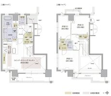 クレアホームズ松山駅 J.CRESTタワー 間取り Oタイプ
