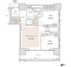 ザ・パークハウス 横浜山下町 間取り F1 TYPE［先着順］