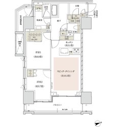 ザ・パークハウス 横浜山下町 間取り H1 TYPE［先着順］
