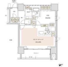 ザ・パークハウス 横浜山下町 間取り G type［第2期8次］