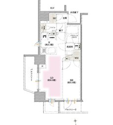 イノバス浅草橋 間取り Aタイプ