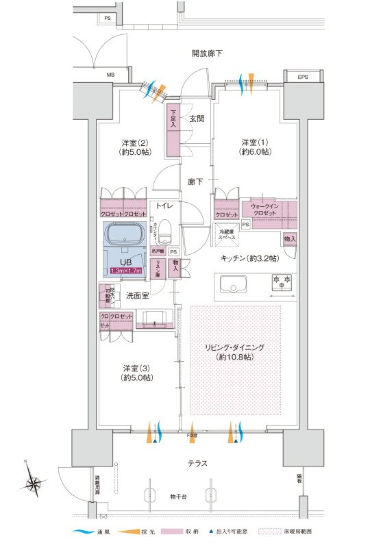 ポレスター米原駅前 間取り BGタイプ