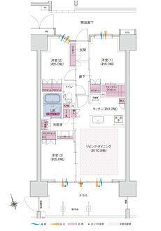 ポレスター米原駅前 間取り BGタイプ
