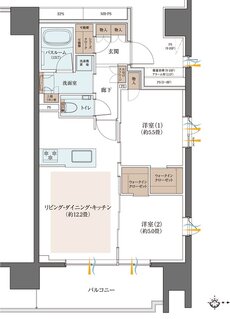 クリオ川崎南幸町グレイスコート 間取り E type