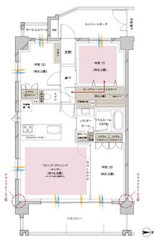 ヴェレーナ辻堂 間取り A type