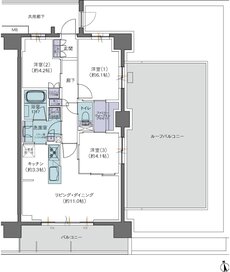 レーベン川口幸町 間取り Hr type