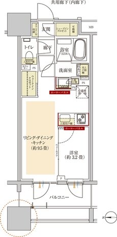 リビオ浅草 間取り C1タイプ