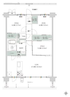 グリーンヒル明野西IIレジデンス 間取り D type