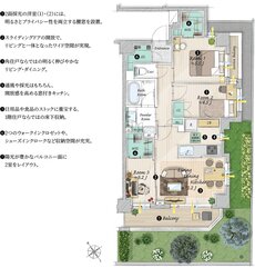 グローベル浦和 ザ・ヒルズ 間取り Dタイプ