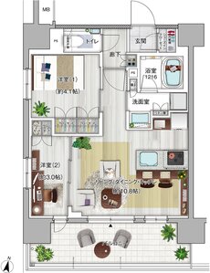 K HOUSE 大宮 間取り A TYPE