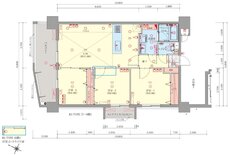 New Wave Residence Hantagawa 間取り B2 TYPE／B3 TYPE
