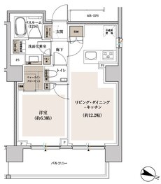 アトラス代々木 間取り G type
