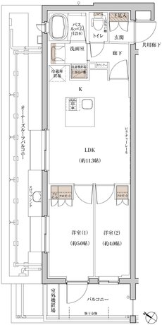 ブリシア上板橋 間取り J type