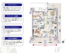 プレイズ南摂津 間取り Dタイプ