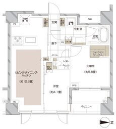 ディアナコート旗の台 間取り C TYPE