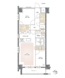 イノバス東高円寺 間取り A1タイプ