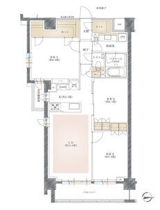 イノバス東高円寺 間取り G1タイプ