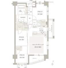 ジオ小竹向原 間取り I type