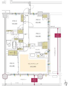 ガーラ・レジデンス一橋学園 間取り Ir TYPE