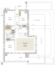 ヴェレーナ松戸ザ・テラス 間取り Pr TYPE