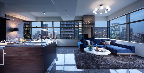 LIVING DINING KITCHEN