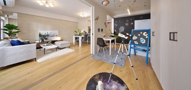 Kids Room & Living Dining
