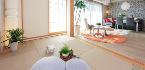 1311号室 リビング・ダイニング・和室