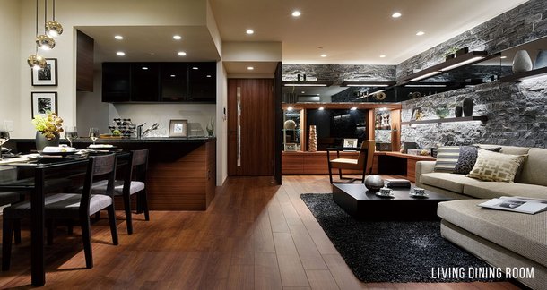 LIVING DINING ROOM