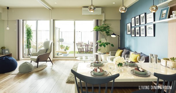 LIVING DINING ROOM