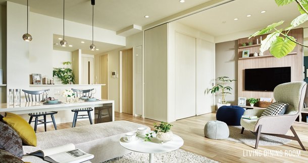 LIVING DINING ROOM