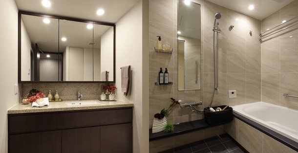 POWDER ROOM Cタイプ/BATHROOM Cタイプ