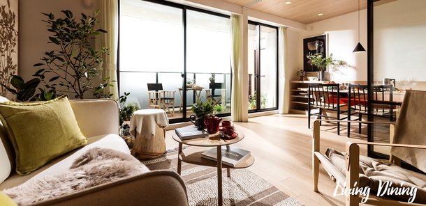 LIVING DINING