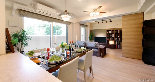 LIVING DINING