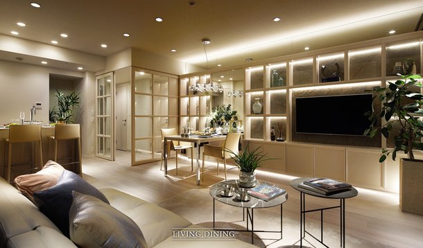 LIVING DINING