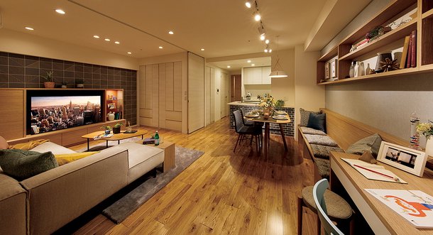 LIVING DINING