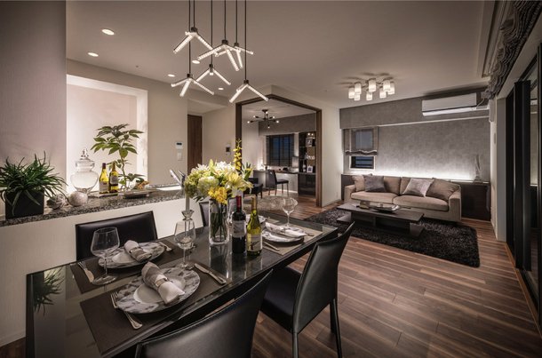 Living Dining Kitchen〈Ftype/706号室〉