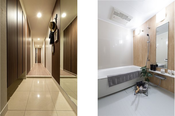 ENTRANCE&CORRIDOR / BATHROOM