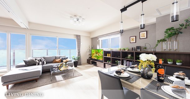 LIVING DINING