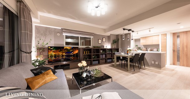 LIVING DINING
