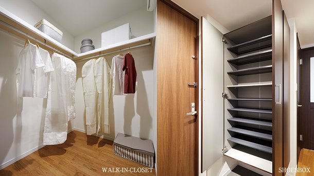 WALK IN CLOSET / SHOESBOX